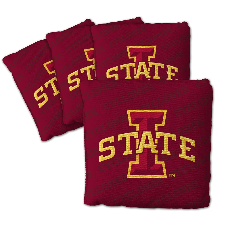 IDNA Iowa State Cyclones Four-Piece Cornhole Bag Set