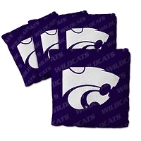 IDNA Kansas State Wildcats Four-Piece Cornhole Bag Set