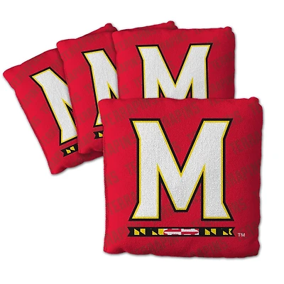 IDNA Maryland Terrapins Four-Piece Cornhole Bag Set