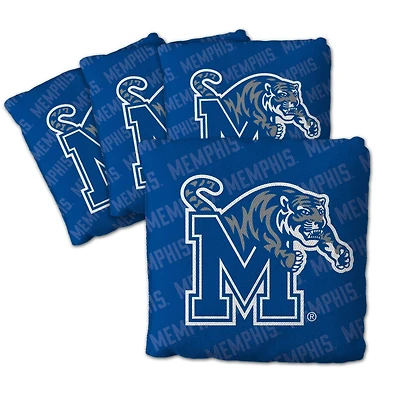 IDNA Memphis Tigers Four-Piece Cornhole Bag Set