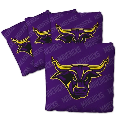 IDNA Minnesota State Mavericks Four-Piece Cornhole Bag Set
