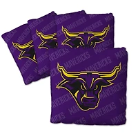 IDNA Minnesota State Mavericks Four-Piece Cornhole Bag Set