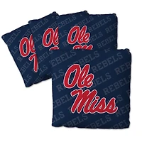 IDNA Ole Miss Rebels Four-Piece Cornhole Bag Set