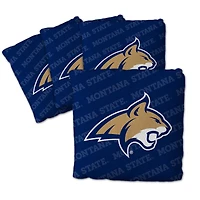 IDNA Montana State Bobcats Four-Piece Cornhole Bag Set