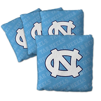 IDNA North Carolina Tar Heels Four-Piece Cornhole Bag Set