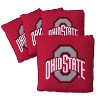 IDNA Ohio State Buckeyes Four-Piece Cornhole Bag Set
