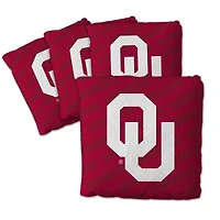 IDNA Oklahoma Sooners Four-Piece Cornhole Bag Set