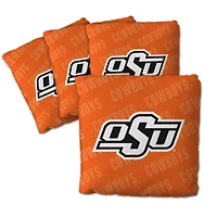 IDNA Oklahoma State Cowboys Four-Piece Cornhole Bag Set
