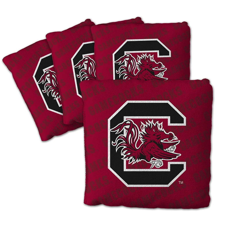 IDNA South Carolina Gamecocks Four-Piece Cornhole Bag Set