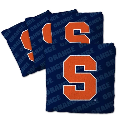 IDNA Syracuse Orange Four-Piece Cornhole Bag Set