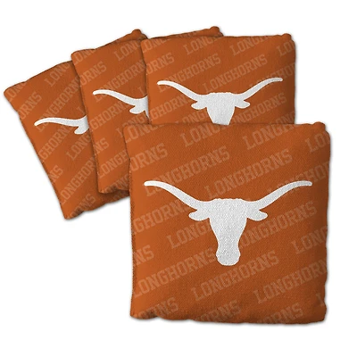 IDNA Texas Longhorns Four-Piece Cornhole Bag Set