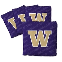 IDNA Washington Huskies Four-Piece Cornhole Bag Set