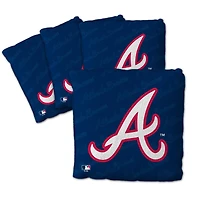 IDNA Atlanta Braves Four-Piece Cornhole Bag Set