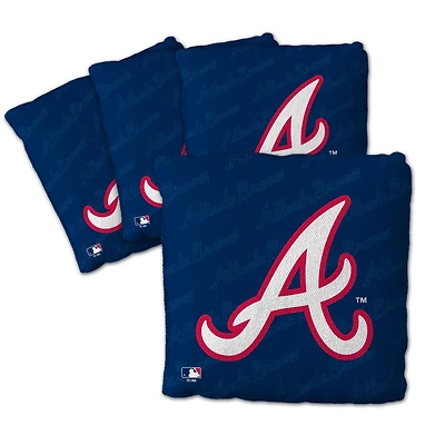 IDNA Atlanta Braves Four-Piece Cornhole Bag Set