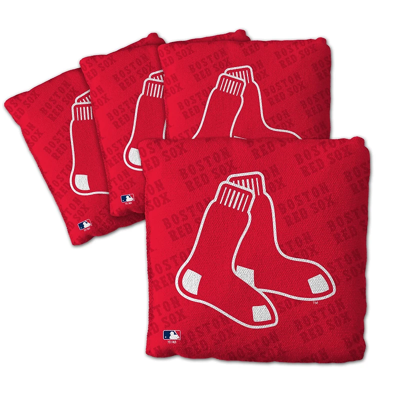 IDNA Boston Red Sox Four-Piece Cornhole Bag Set