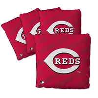IDNA Cincinnati Reds Four-Piece Cornhole Bag Set