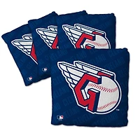 IDNA Cleveland Guardians Four-Piece Cornhole Bag Set