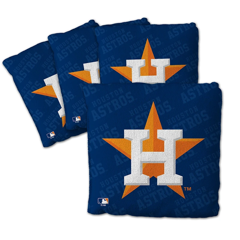 IDNA Houston Astros Four-Piece Cornhole Bag Set
