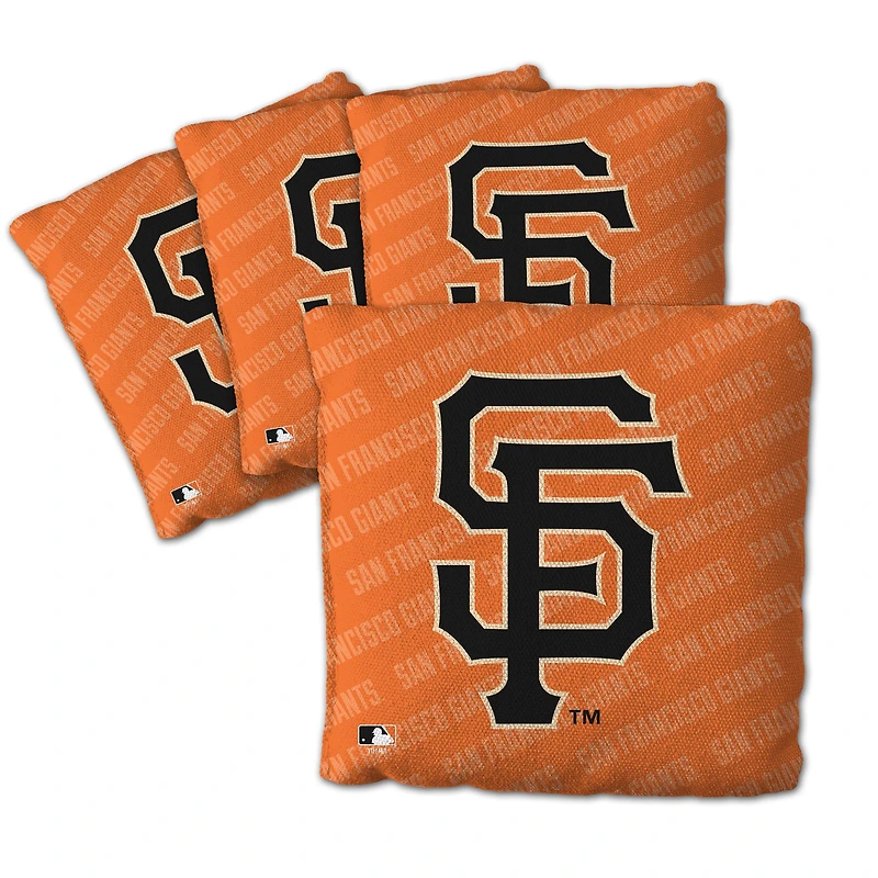 IDNA San Francisco Giants Four-Piece Cornhole Bag Set