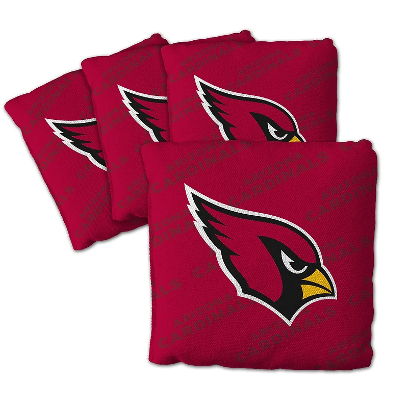 IDNA Arizona Cardinals Four-Piece Cornhole Bag Set