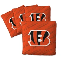IDNA Cincinnati Bengals Four-Piece Cornhole Bag Set