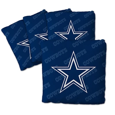 IDNA Dallas Cowboys Four-Piece Cornhole Bag Set