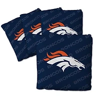 IDNA Denver Broncos Four-Piece Cornhole Bag Set