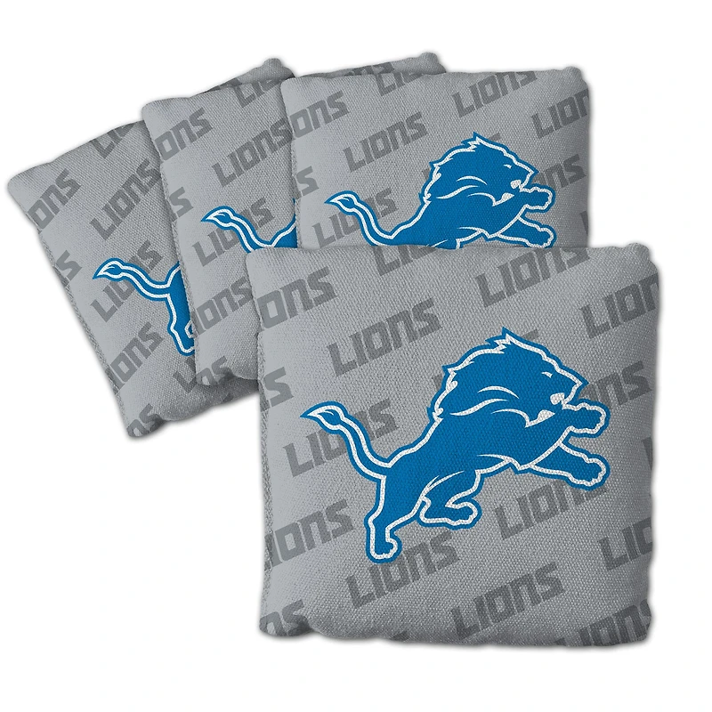 IDNA Detroit Lions Four-Piece Cornhole Bag Set