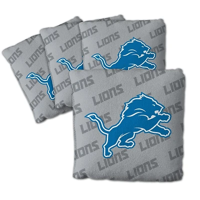 IDNA Detroit Lions Four-Piece Cornhole Bag Set