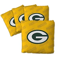 IDNA Green Bay Packers Four-Piece Cornhole Bag Set