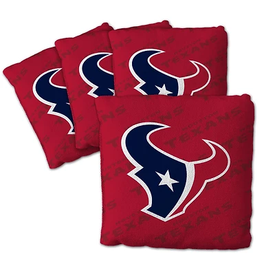 IDNA Houston Texans Four-Piece Cornhole Bag Set