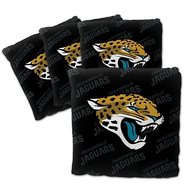 IDNA Jacksonville Jaguars Four-Piece Cornhole Bag Set