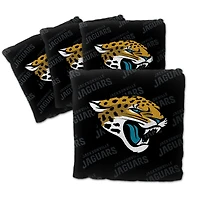 IDNA Jacksonville Jaguars Four-Piece Cornhole Bag Set