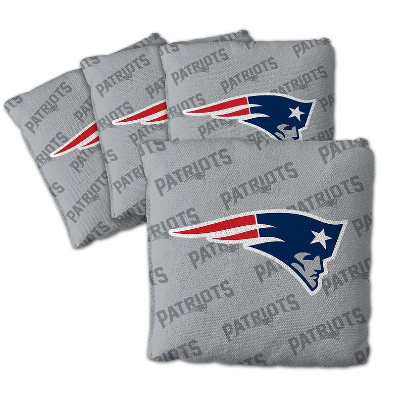 IDNA New England Patriots Four-Piece Cornhole Bag Set