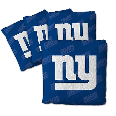IDNA New York Giants Four-Piece Cornhole Bag Set