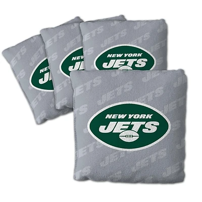 IDNA New York Jets Four-Piece Cornhole Bag Set
