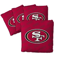 IDNA San Francisco 49ers Four-Piece Cornhole Bag Set