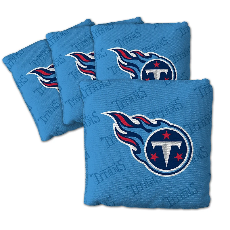IDNA Tennessee Titans Four-Piece Cornhole Bag Set