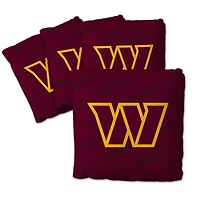 IDNA Washington Commanders Four-Piece Cornhole Bag Set