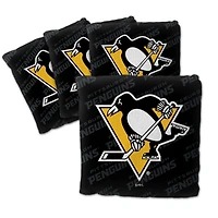 IDNA Pittsburgh Penguins Four-Piece Cornhole Bag Set