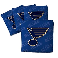 IDNA St. Louis Blues Four-Piece Cornhole Bag Set