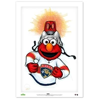 Elmo Florida Panthers 24" x 36" Sesame Street Limited Edition Fine Art Print