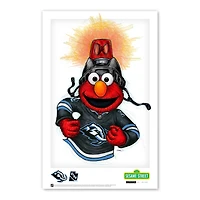 Elmo Utah Mammoth 11" x 17" Sesame Street Poster Print