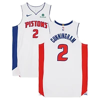 Cade Cunningham Detroit Pistons Game-Used #2 White Nike Jersey vs. Orlando Magic on April 25, 2026 - Size 52+6