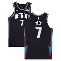 Paul Reed Detroit Pistons Game-Used #7 Black Nike City Edition Jersey vs. Charlotte Hornets on April 10, 2026 - Size 50+4