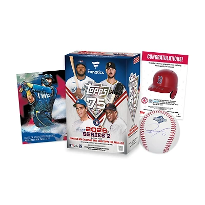 2026 Topps Series 2 Baseball Factory Sealed Fanatics Exclusive Value Box