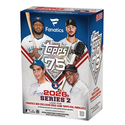 2026 Topps Series 2 Baseball Factory Sealed Fanatics Exclusive Value Box
