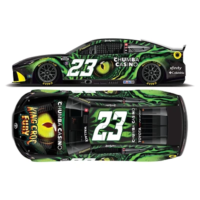 Action Racing Bubba Wallace 2026 #23 Chumba Casino King Croc Fury 1:24 Regular Paint Die-Cast Toyota Camry XSE