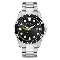 Men's Bulova Silver Trinity Bantams Sport Stainless-Steel Bracelet Watch