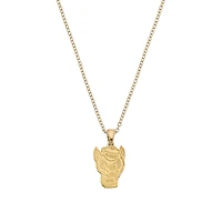 Women's CANVAS Style NC State Wolfpack Gold-Plated Pendant Necklace